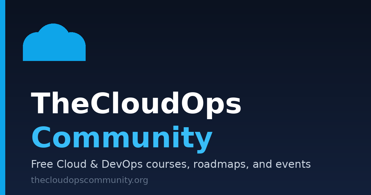 Free Cloud & DevOps Courses | TheCloudOps Community